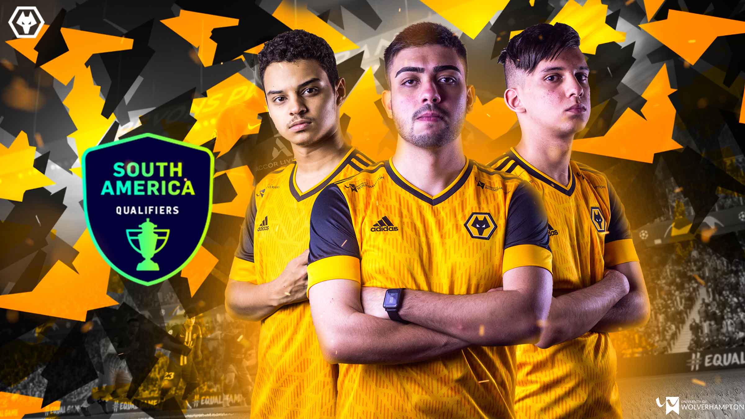 Wolves FIFA stars in Global Series South American Qualifiers The home of Wolves Esports